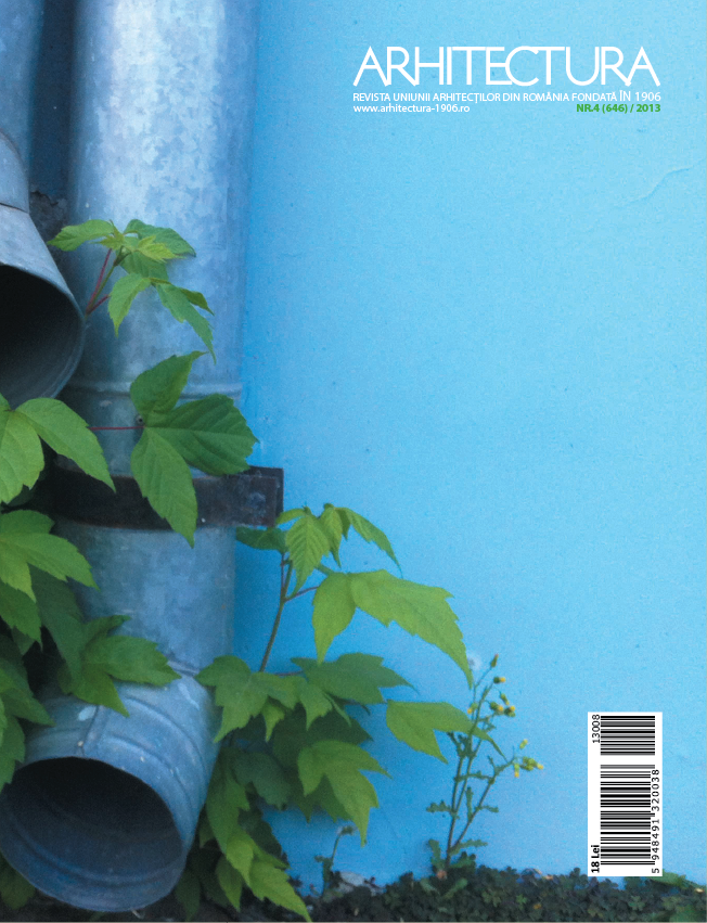 Revista ARHITECTURA 4/2013 - Regenerare