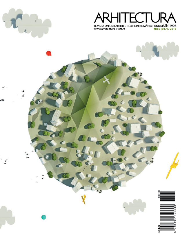 Revista ARHITECTURA 5/2013 - Peisaj
