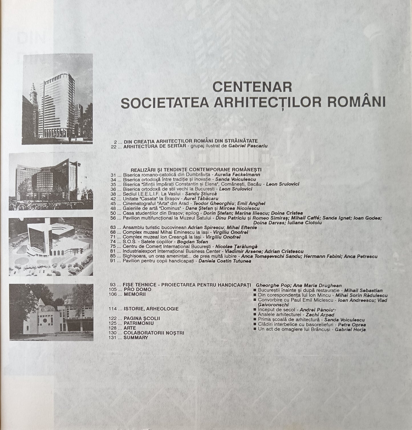 Revista ARHITECTURA 5-6/1991