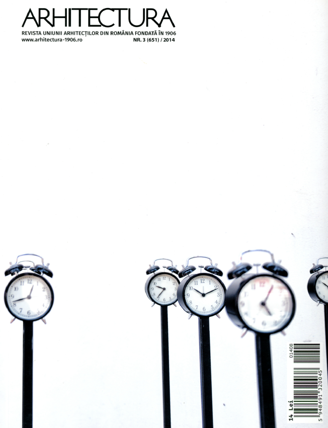 Revista ARHITECTURA 3/2014 - Locuire colectivă