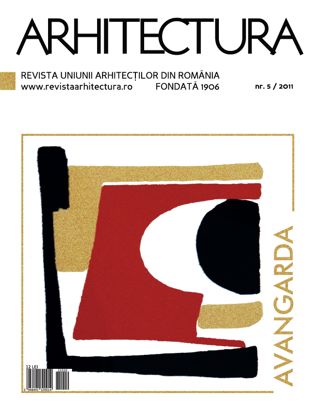 Revista ARHITECTURA 5/2011 - Avangarda